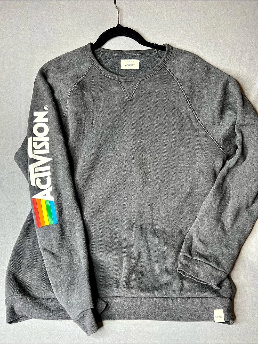 Marine Layer x Activision Exclusive Employee Sweatshirt Gray M/L Rare